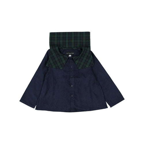 Blusa Clichy - Terciopelo Azul