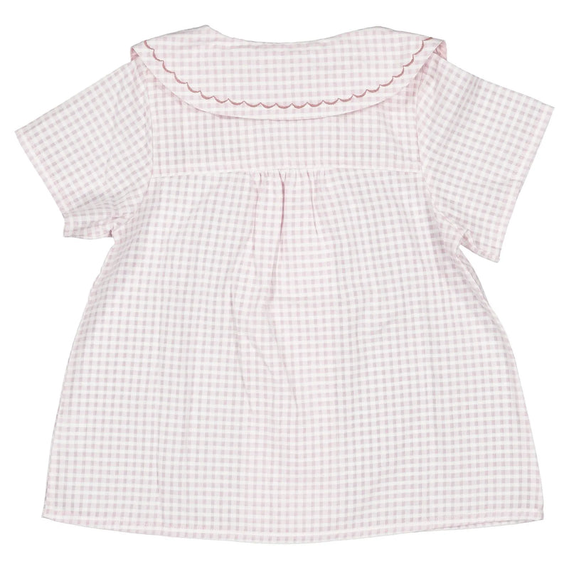 Blouse Nollet - Vichy Rose