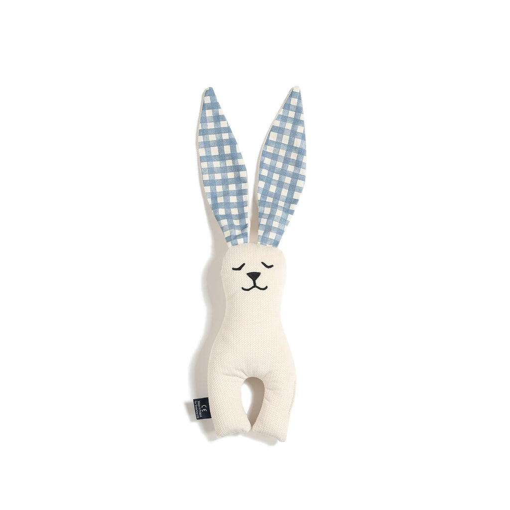 Peluche Lapin Velvet - Berry Vichy