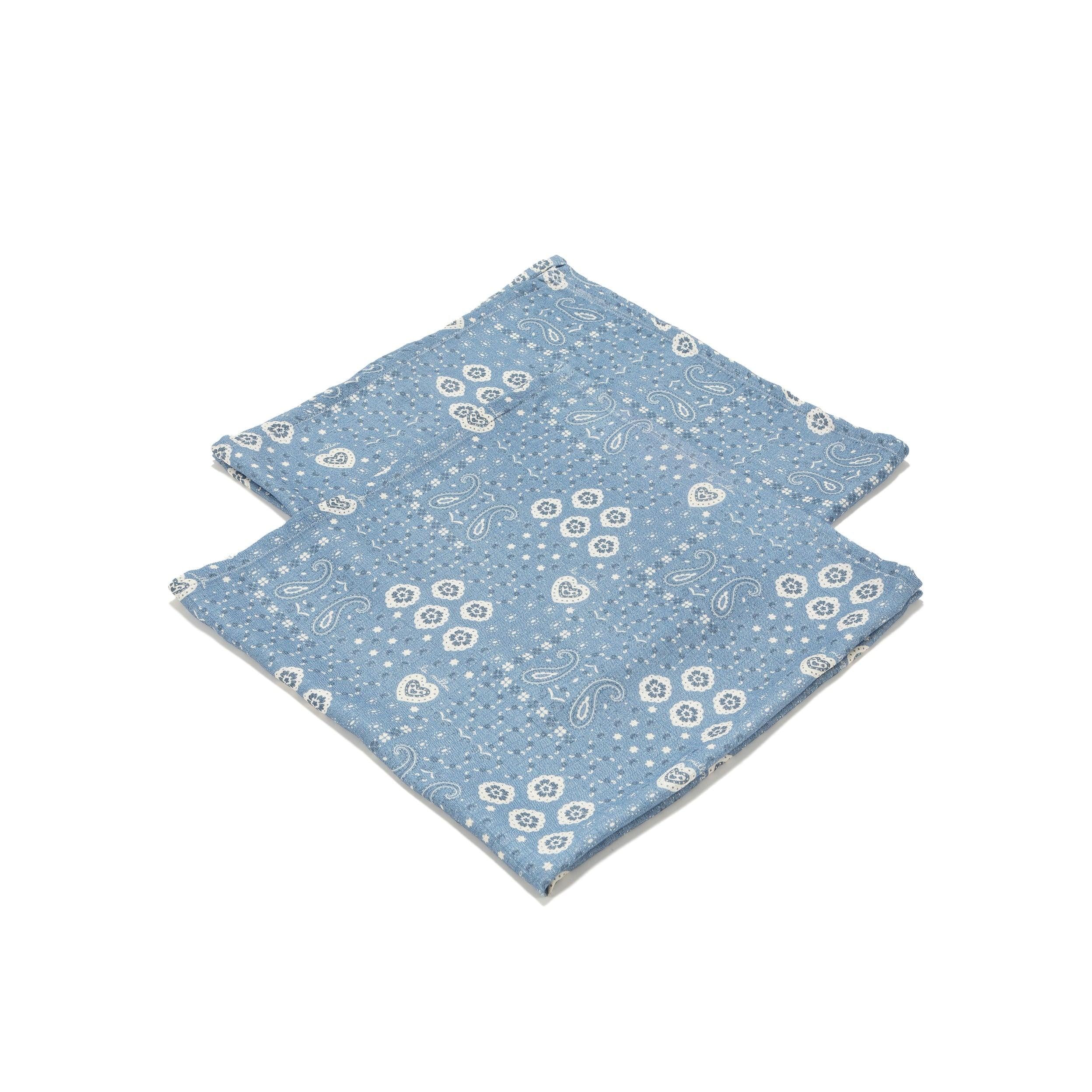 Lot de Couches en Bambou - Bandana Denim