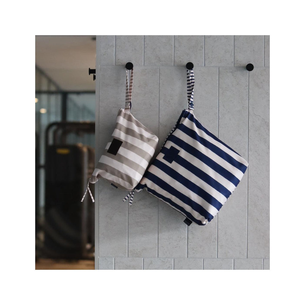 Trousse Imperméable - Rayures Marine