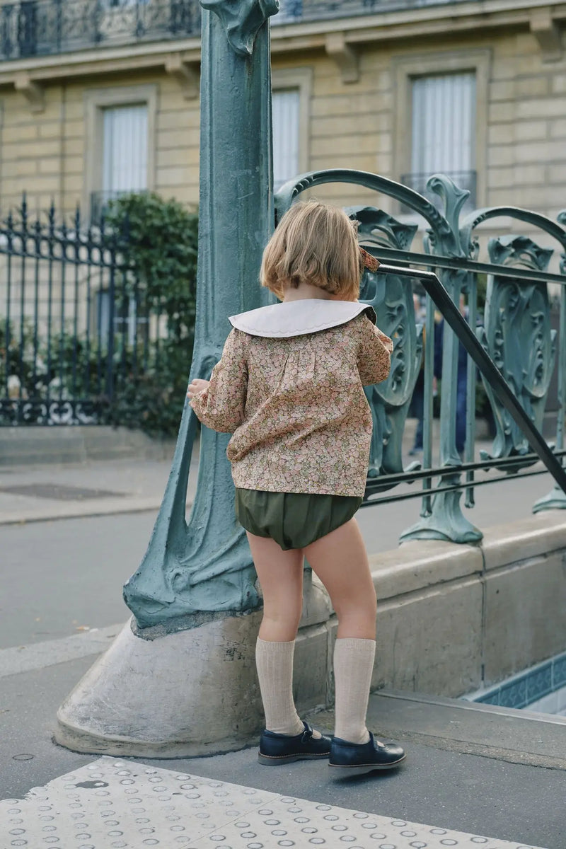 Bloomer Chaillot - Lin Vert Olive