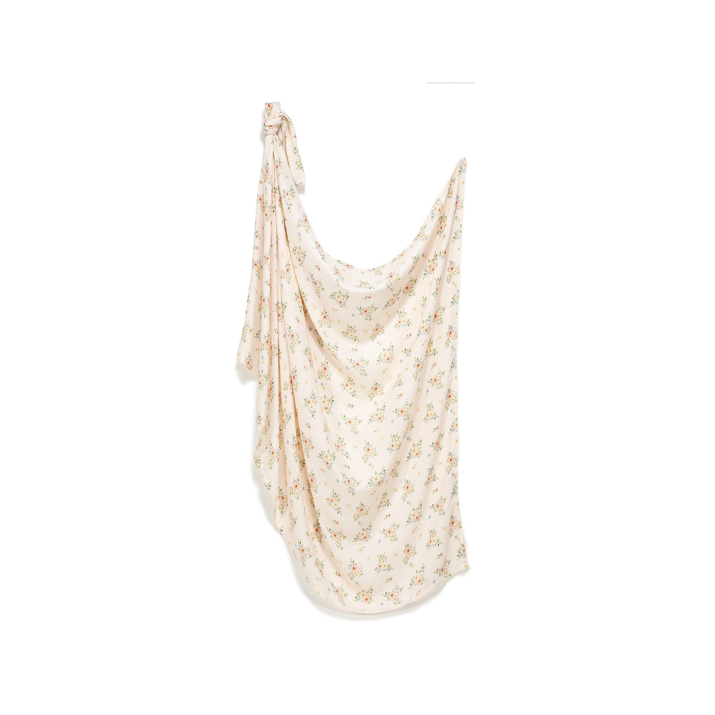 Couverture D'emmaillotage en Bambou Muslin - English Garden