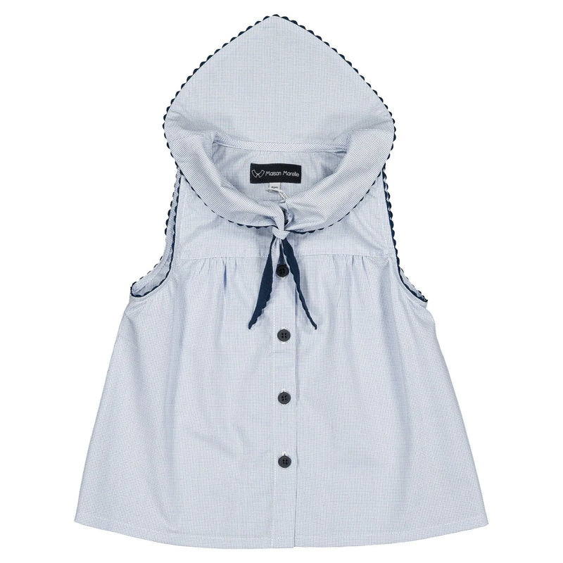 Blouse Trudaine - Petits Carreaux Écolier