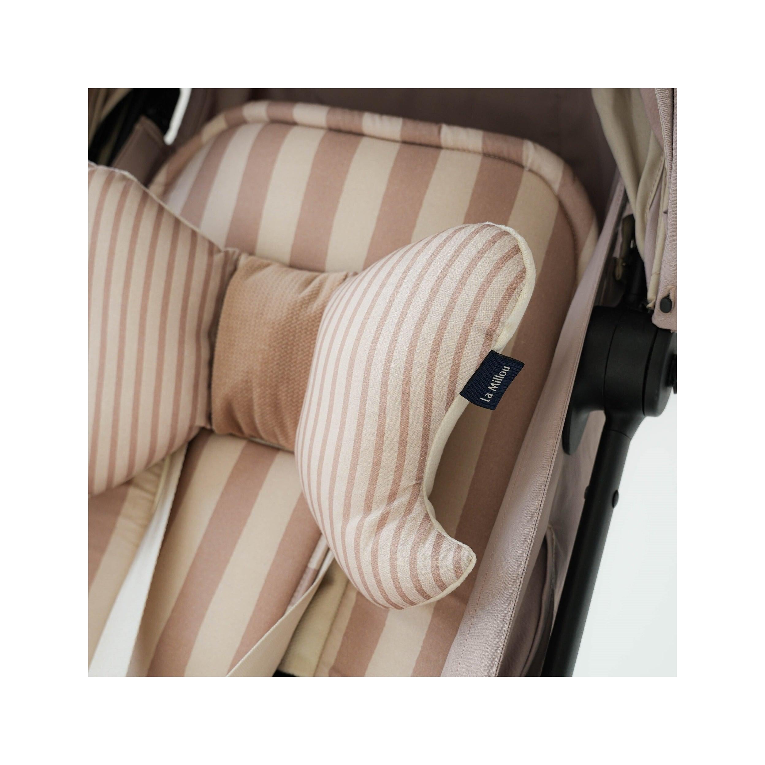 Set de Promenade - Rayures Beige