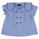 Blouse Nollet - Bleue