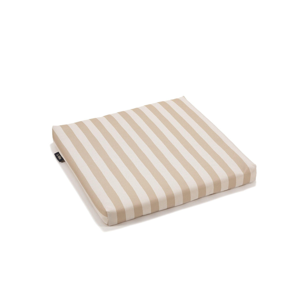 Coussin D’assise pour Jardin - Rayures Beige