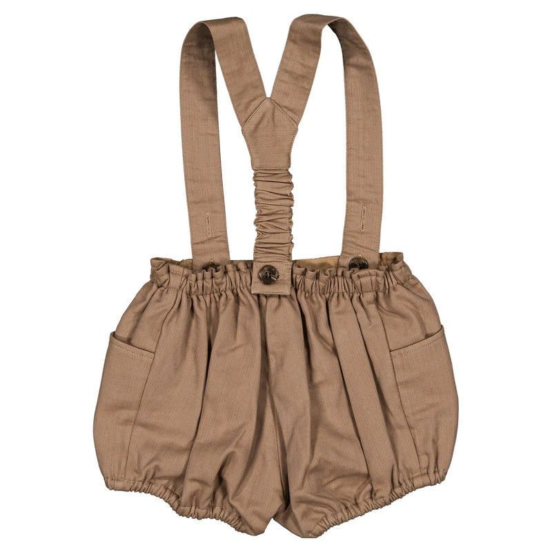 Dull Strap Bloomers - Brown