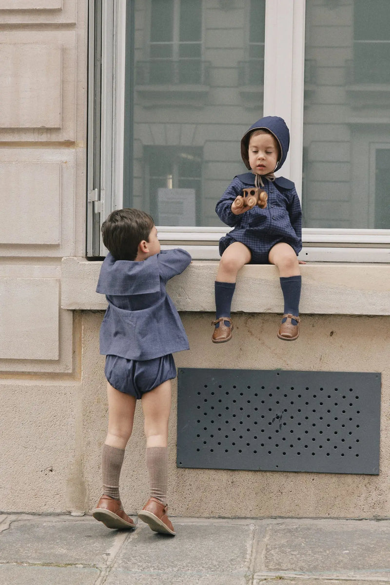 Blouse Monceau - Bleue Encre