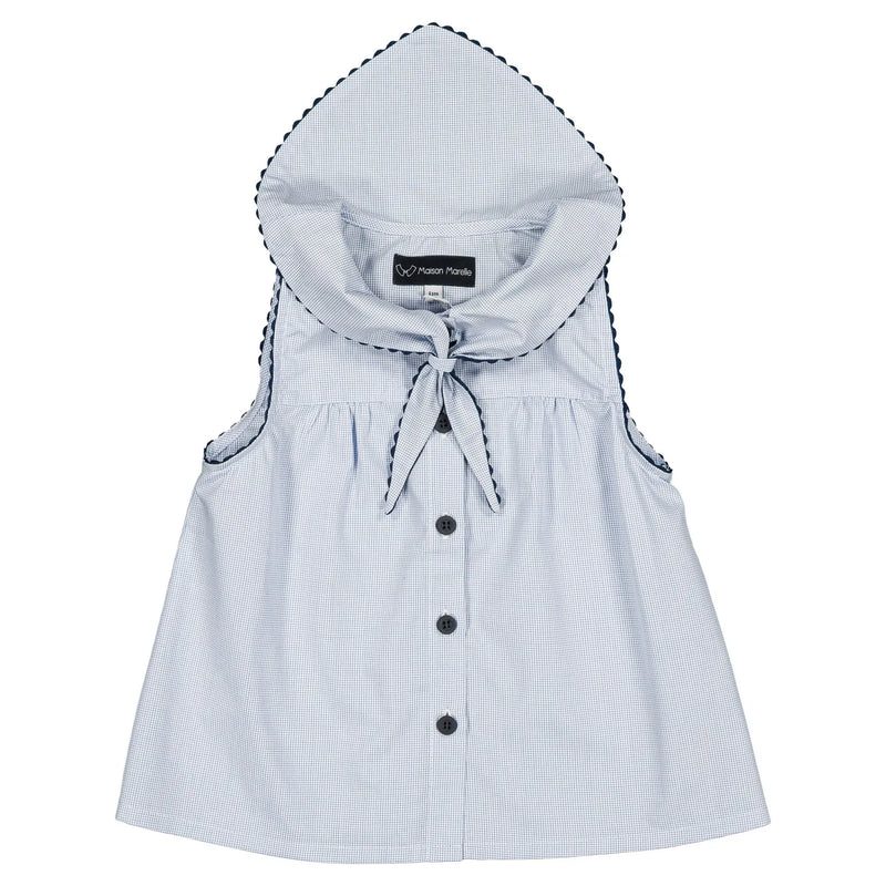 Blouse Trudaine - Petits Carreaux Écolier