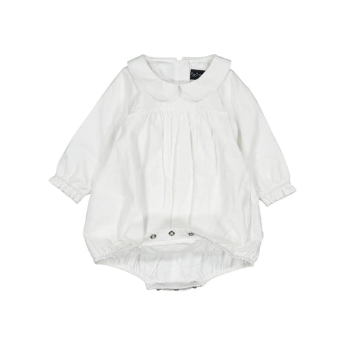 Liege Romper - White Linen Ceremony