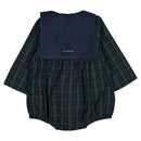 Barboteuse Bac - Tartan Bleu