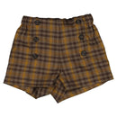 Short Sevres - Tartan Orange - Taupe