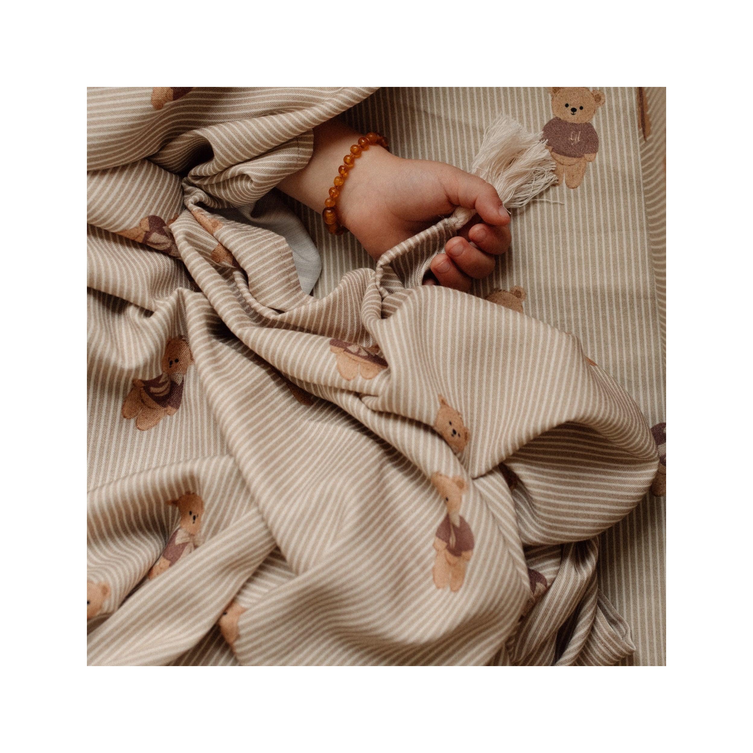 Couverture D'emmaillotage en Bambou - Baby Bear