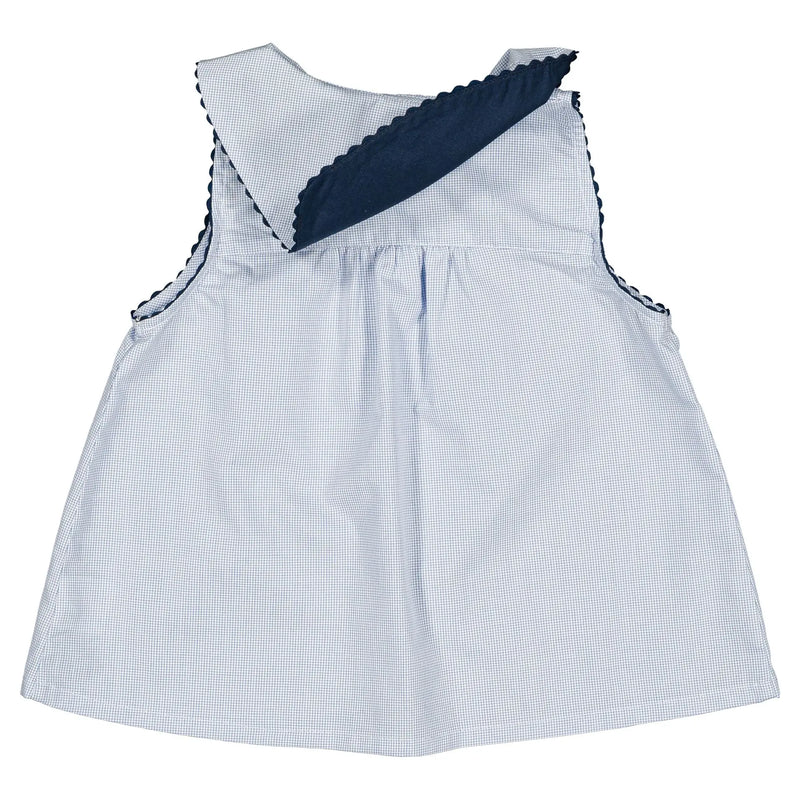 Blouse Trudaine - Petits Carreaux Écolier