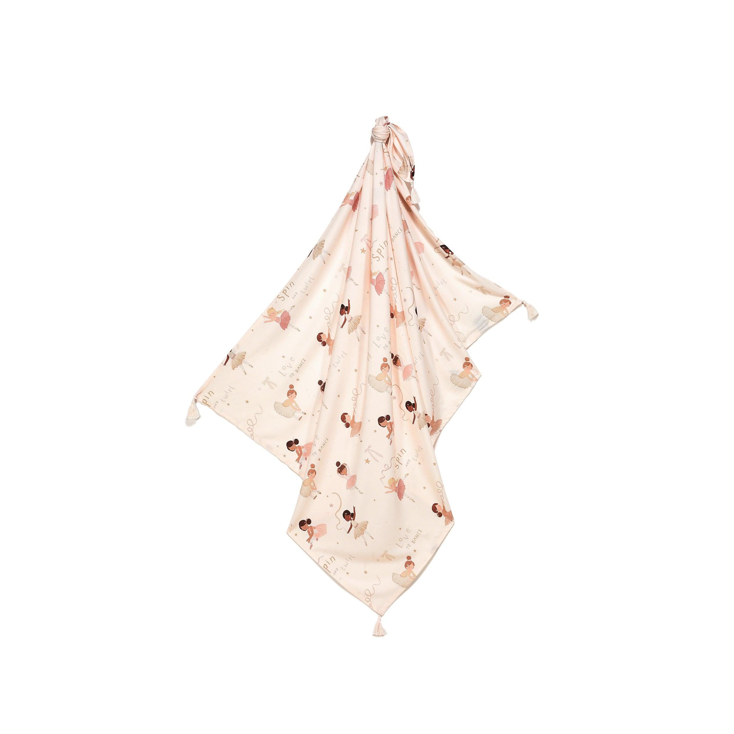 Couverture D'emmaillotage en Bambou - Ballerine