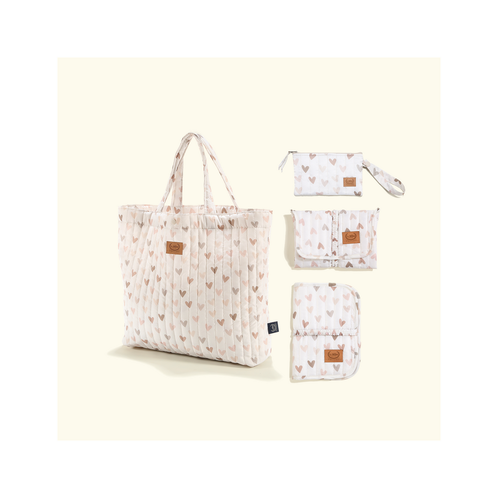 Set de Voyage - Heartbeat Beige