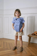 Blouse Nollet - Bleue