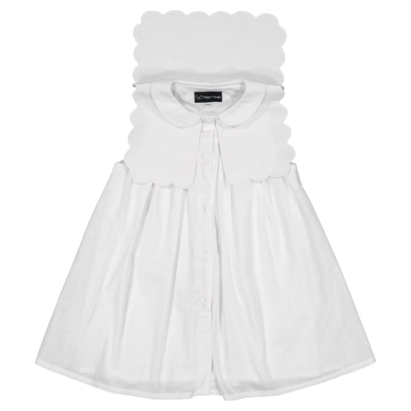 Robe Elysée - Lin Blanc