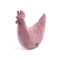 Coussin Poule de Grand-mère Dany Velvet - Lavande
