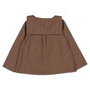 Blouse Monceau - Marron Pied - De - Poule