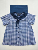 Blouse Monge - Vichy Bleu