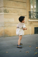 Barboteuse Cambon - Rayures Sable
