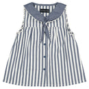 Blouse Trudaine - Rayé Bleu Foncé