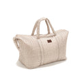 Sac Weekend Nylon - Beige Vichy