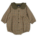 Barboteuse Bac - Vichy - Vert