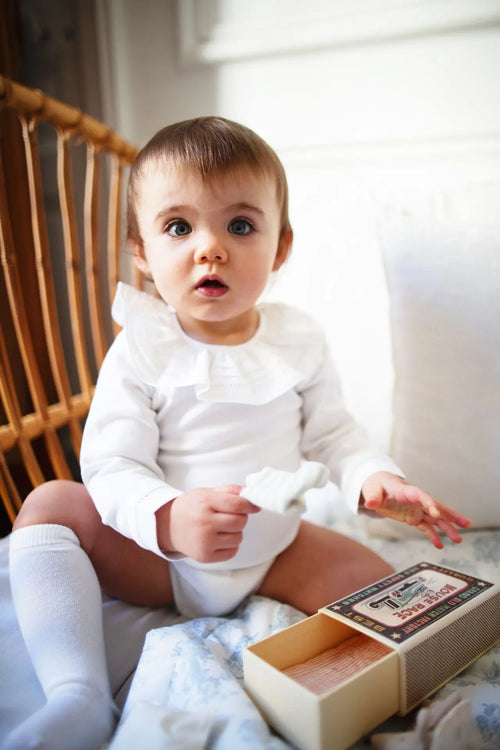 Body Abel - Ml Plis Religieuse - Blanc