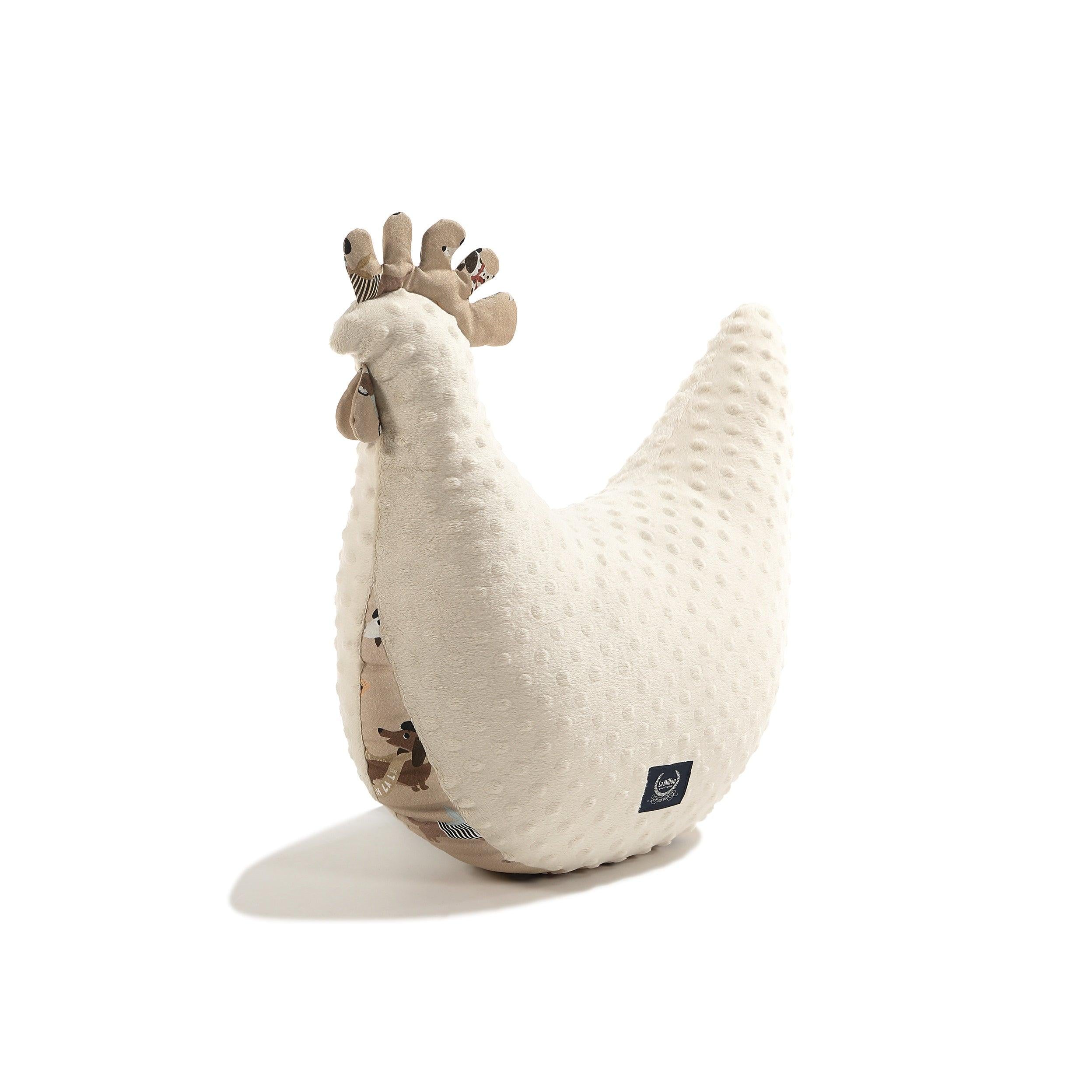 Coussin Poule de Grand-mère Dany Minky - Pierre The Dog