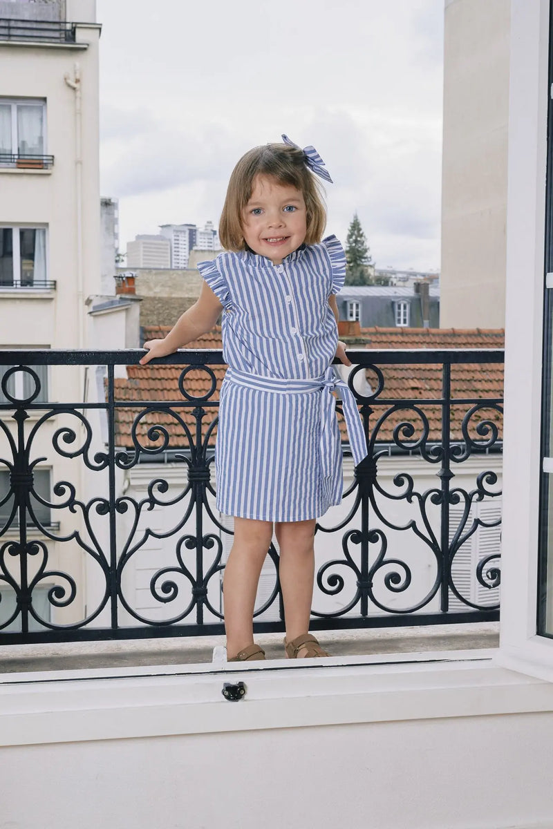 Blouse Mezieres - Rayures Bleues