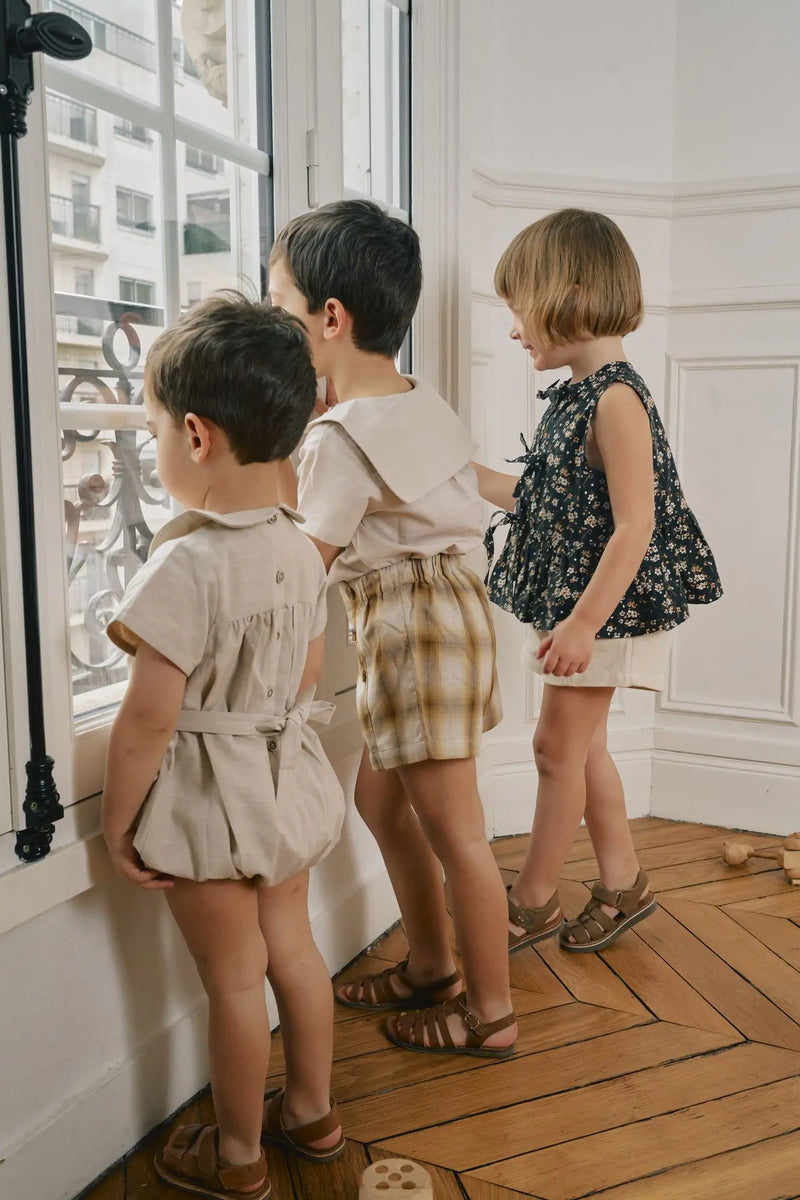 Short Sevres - Tartan Miel