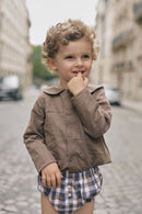 Blouse Monceau - Marron Pied-De-Poule
