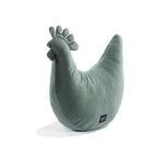 Coussin Poule de Grand-mère Dany Velvet - Kaki