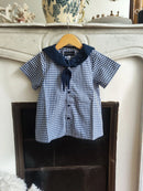 Blouse Monge - Vichy Bleu