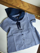 Blouse Monge - Vichy Bleu