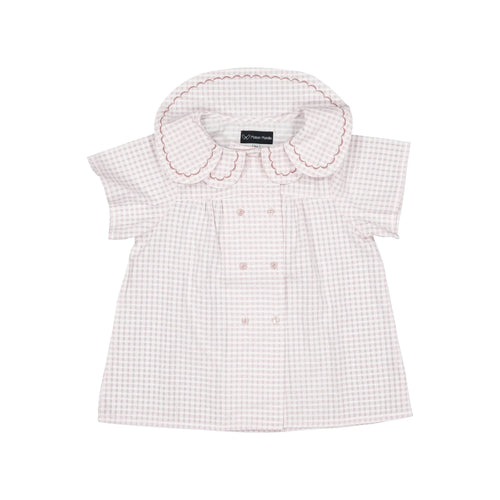 Blusa Nollet - Vichy Rosa