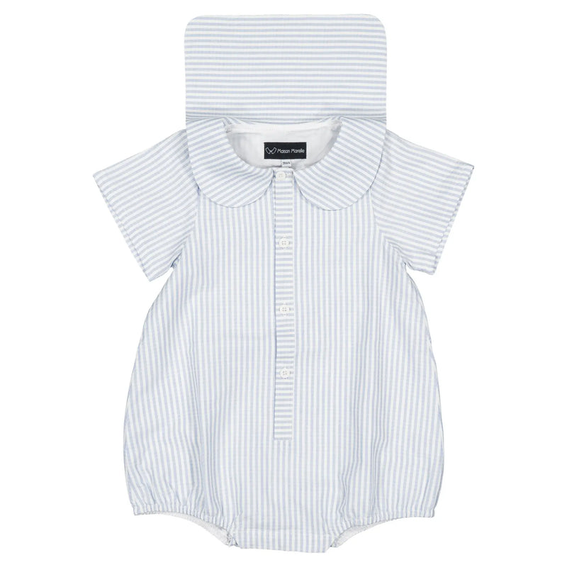 Barboteuse Hoche - Rayures Bleues