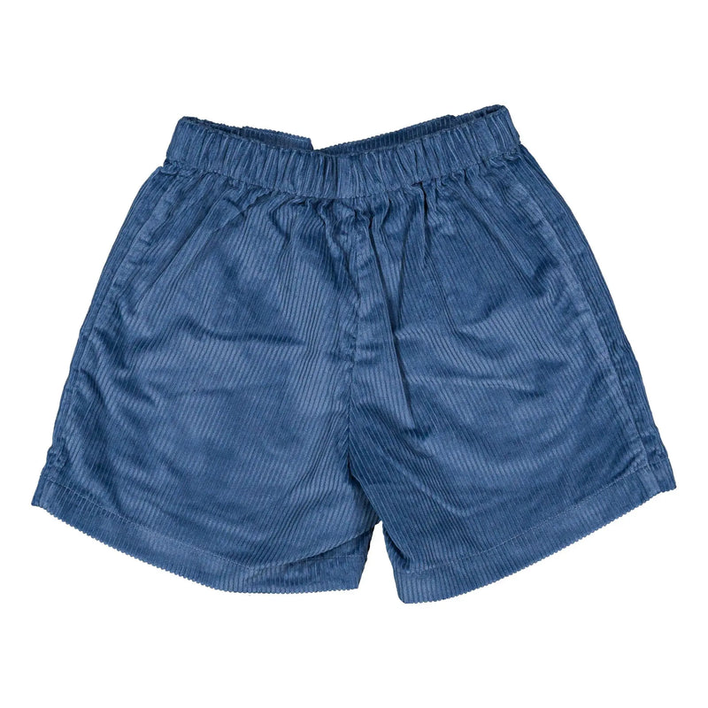 Short Sevres - Velours Sky - Bleu