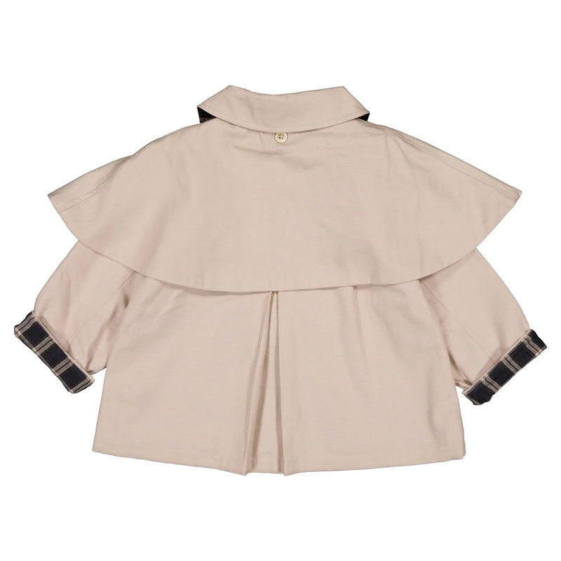 Veste Sherlock - Beige Cape Amovible