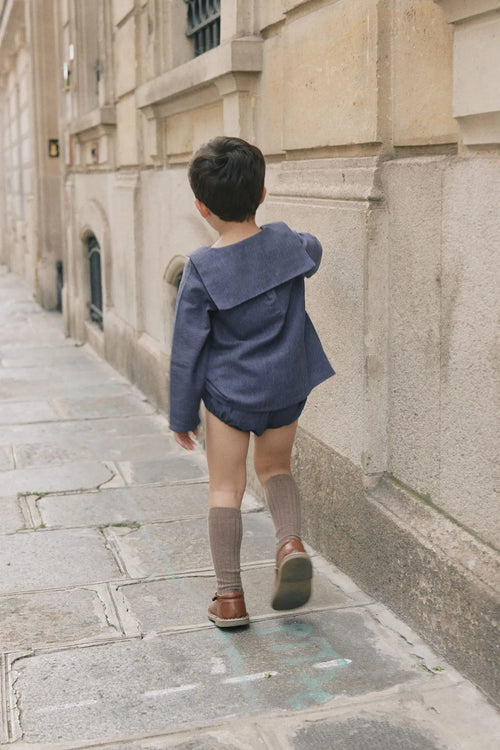 Blouse Monceau - Encre - Bleu