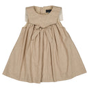 Robe Elie - Beige Fines Rayures
