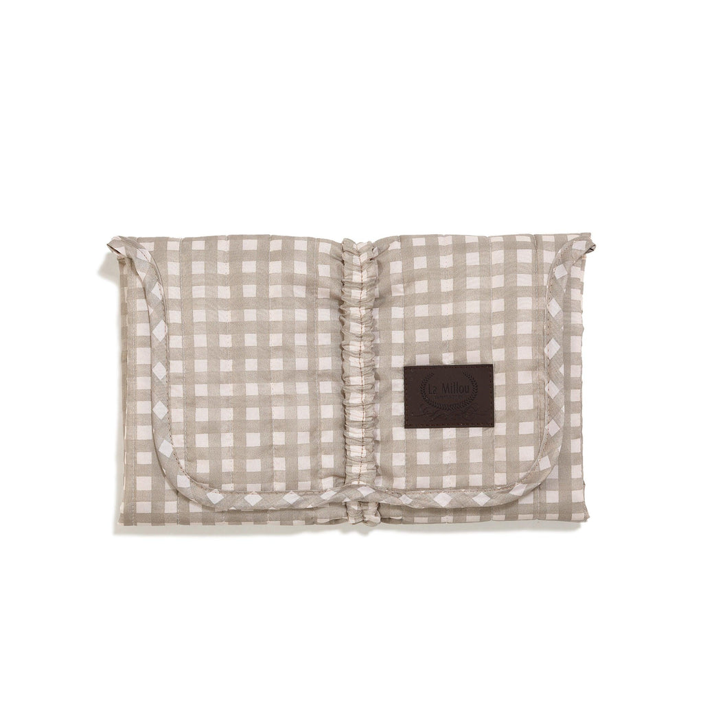 Set de Voyage - Beige Vichy