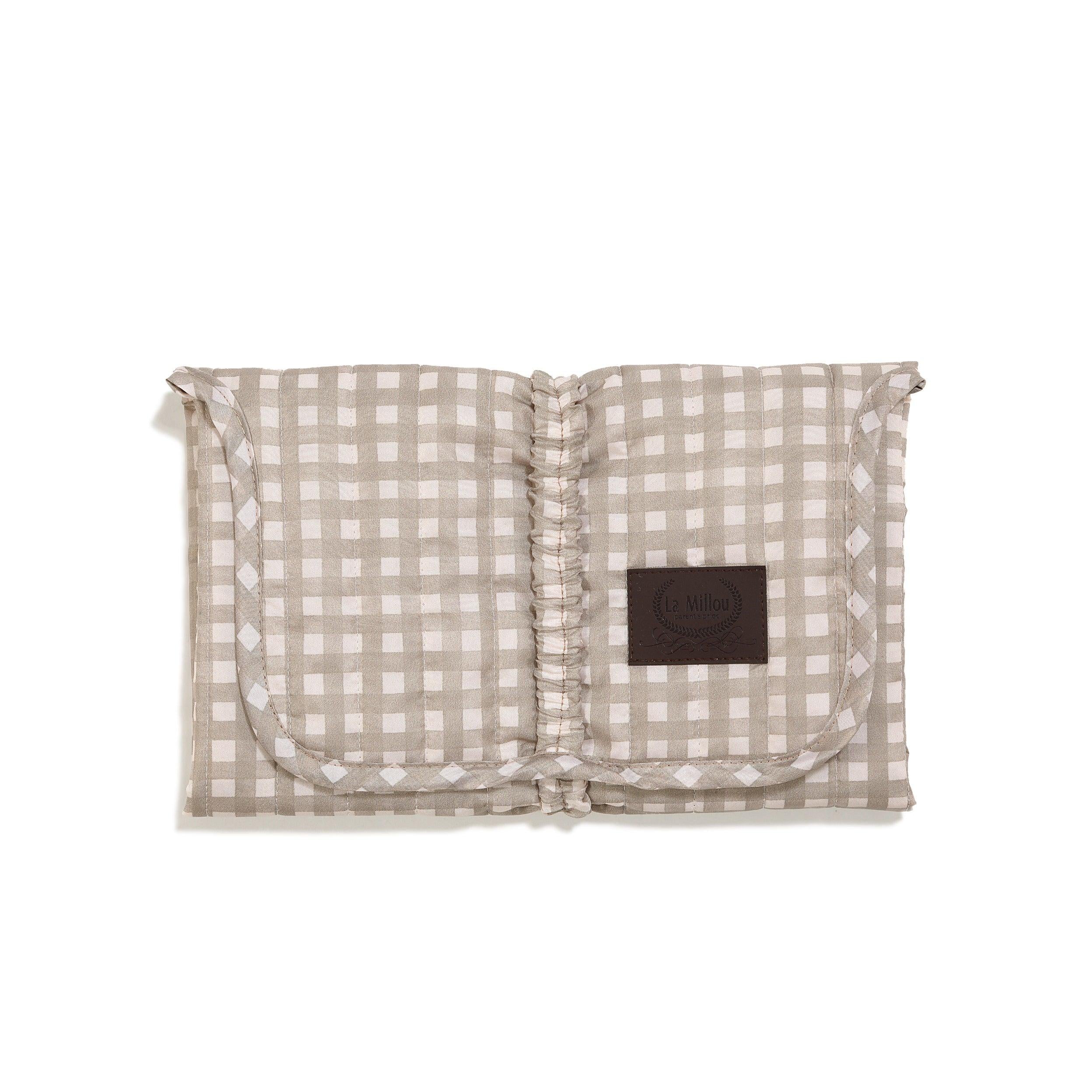 Set de Voyage - Beige Vichy