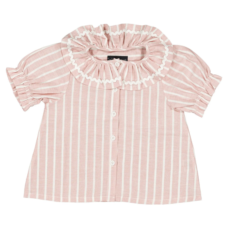 Blouse Maestria - Rayé Rose