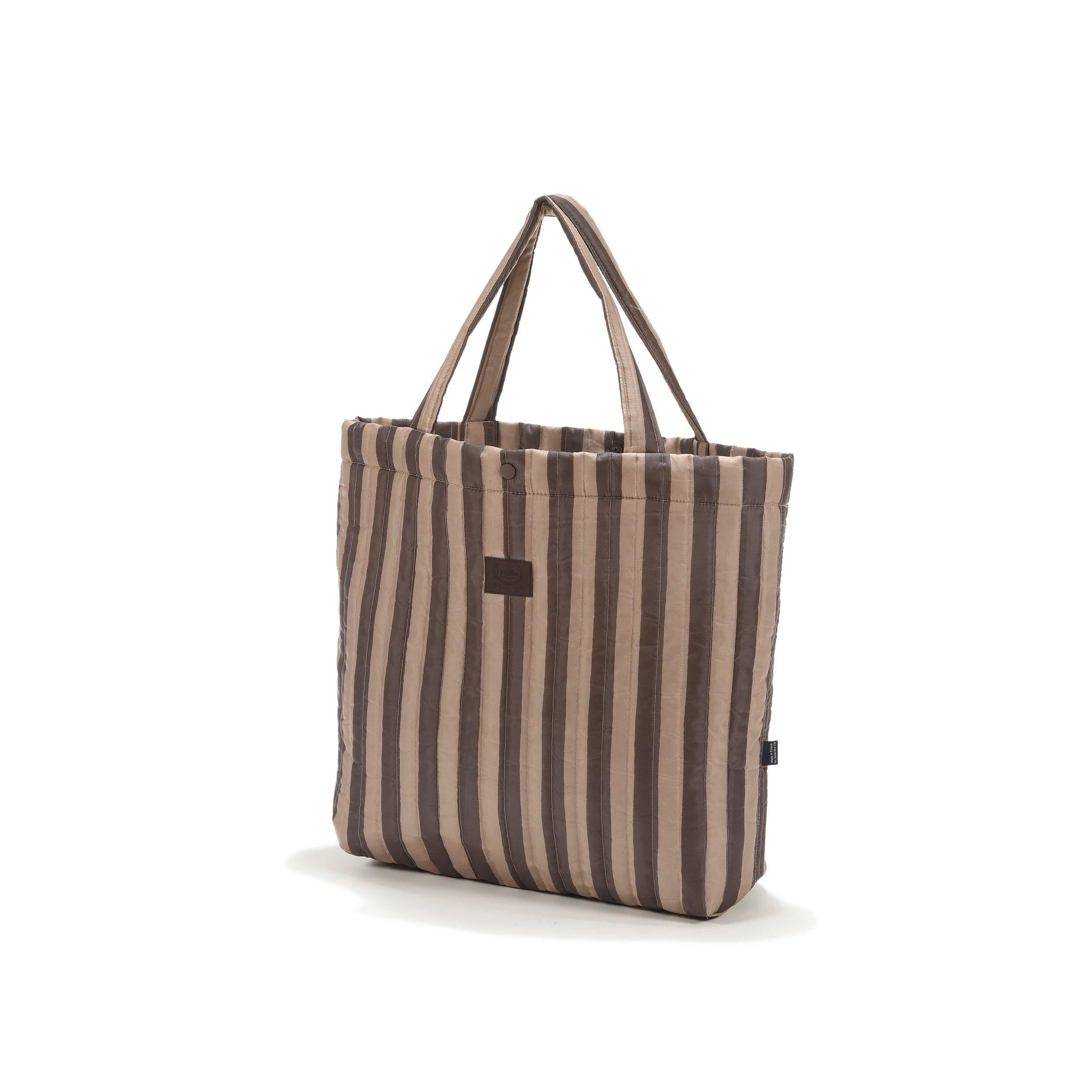 Set de Voyage - Rayures Marron