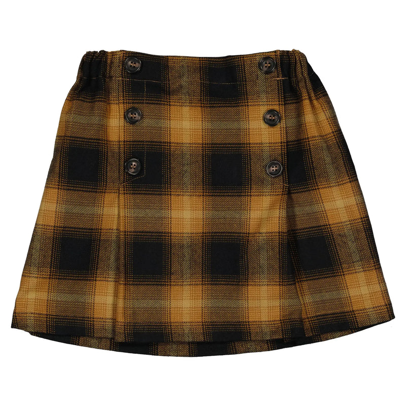 Jupe Vesinet - Tartan Camel Vibrant