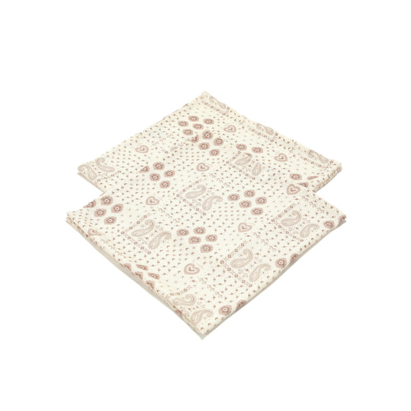Paquete de pañales de bambú - Bandana crema